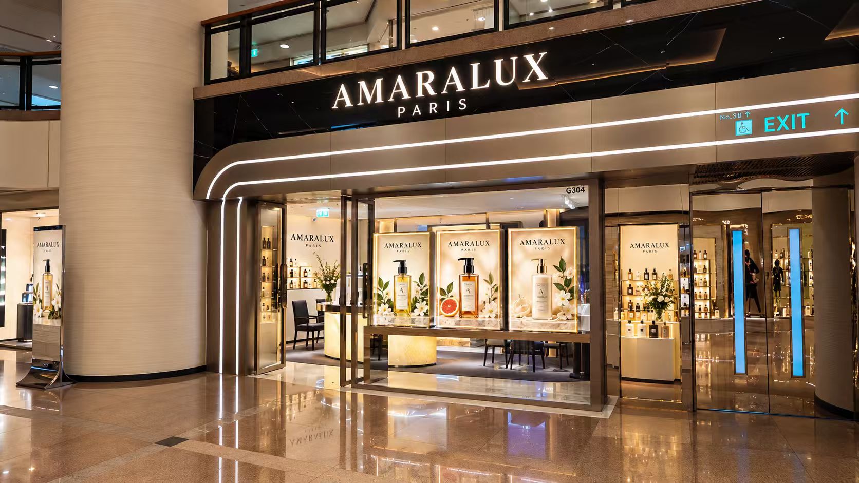 AMARALUX retail environment concept
